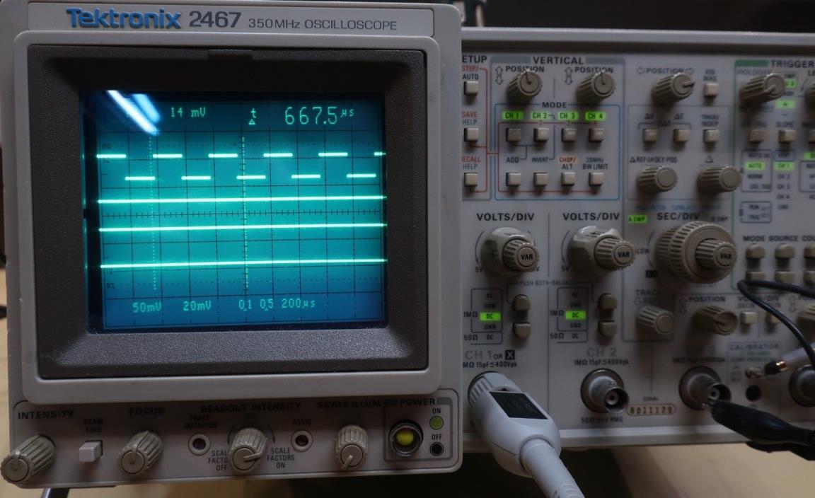 Tektronix 2467 4-Channel 350MHz Oscilloscope