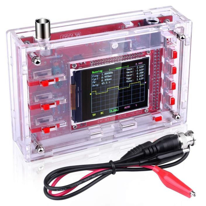 Quimat DSO138 Pocket-Sized Digital Oscilloscope Kit FREE SHIPPING
