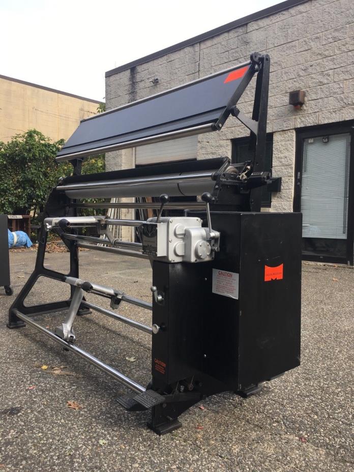 Measuregraph Textile Fabric Rolling Inspection Machine