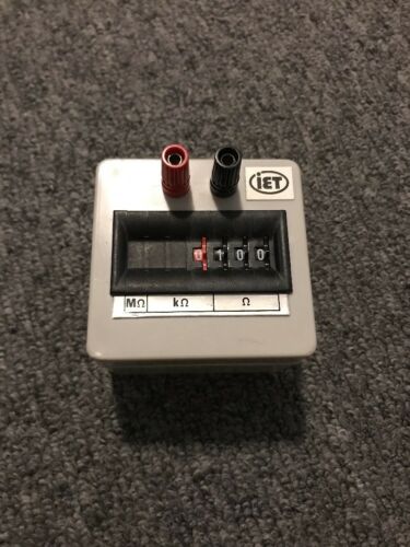 IET Resistance Substituter Model RS-F-4-1-WC, As Is