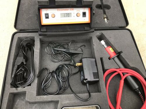 Elcometer 236 Dc Portable Holiday Detector Kit In case Free Ship To USA!