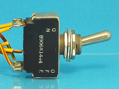 TEKTRONIX ON OFF SWITCH RETRO 1960'S  CH DPST 250 V 10 A 125 V 15 A GUITAR AMP