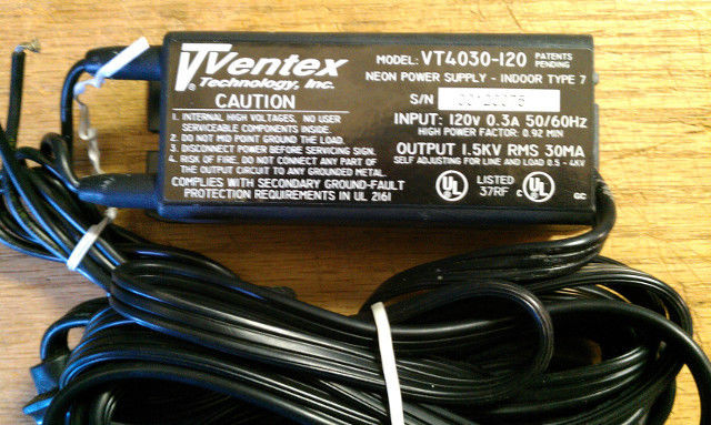 Ventex Technology Indoor Neon Power Supply VT 4030-120