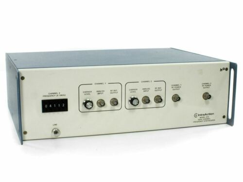 IntraAction DFE-404C4 Model DFE Dual Channel Frequency Synthesizer - RF Power