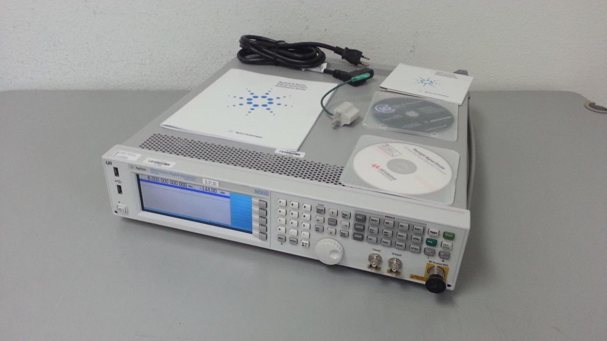 Keysight N5182B MXG X-Series RF Vector Signal Generator, 9 kHz - 3 GHz or 6 GHz