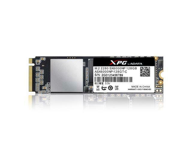 XPG SX6000 PCIe NVME Gen3x2 M.2 2280 128GB SSD