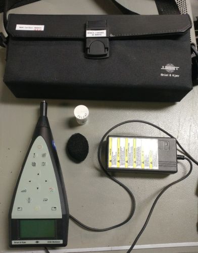 Bruel & Kjaer model 2238 Mediator Integrating Sound Level Meter 4188 microphone