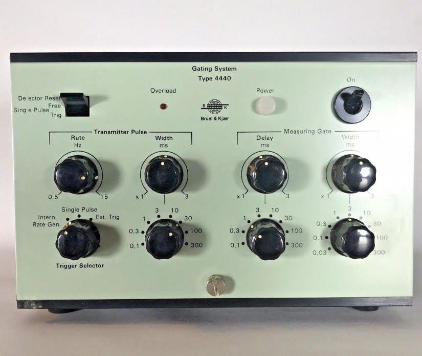 Bruel & Kjaer 4440 Reverberation Audio Test Gating System