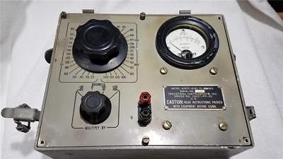 Vintage Military Audio Level Meter TS-585 D/U - Tested
