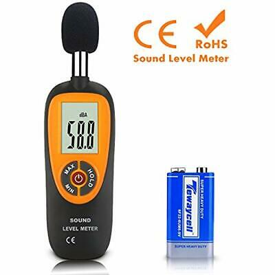 Sound Level Meter, Professional Digital Decibel Noise Measurement Reader Range