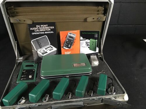 Vintage Sound Meter, Du Pont Audio Dosimeter Calibrator. Sl