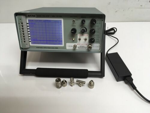 Avcom PSA-37XP Portable Spectrum Analyzer 1Mhz-4.2Ghz TESTED