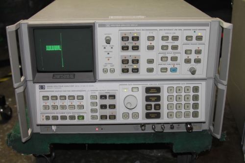 HP 8566B Spectrum Analyzer 100 Hz - 2.5 GHz & HP Display