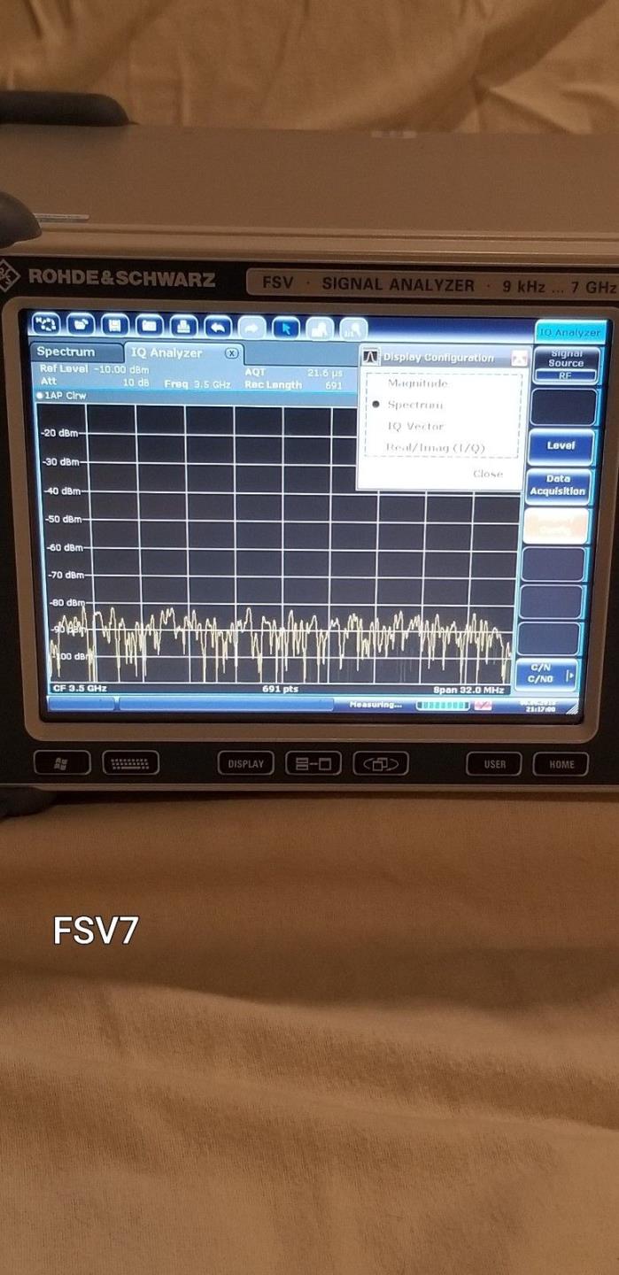 Rohde & Schwarz FSV 7GHz Spectrum Analyzer