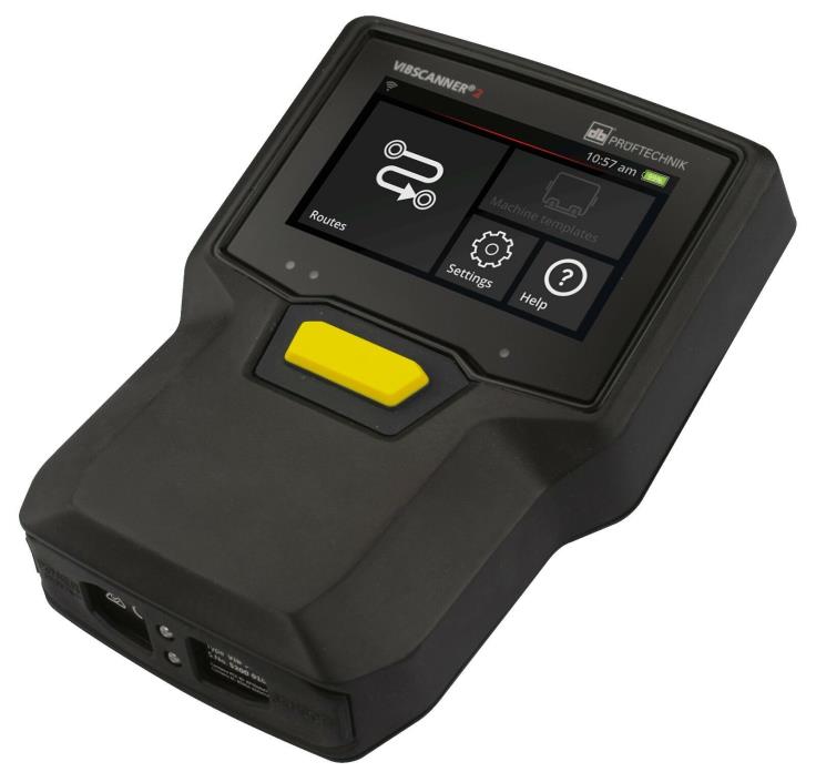 New Pruftechnik Vibscanner 2 Triaxial Vibration Analyzer