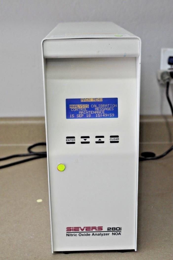 GE / Sievers Model 280i Nitric Oxide Analyzer NOA . Perfect working condition .