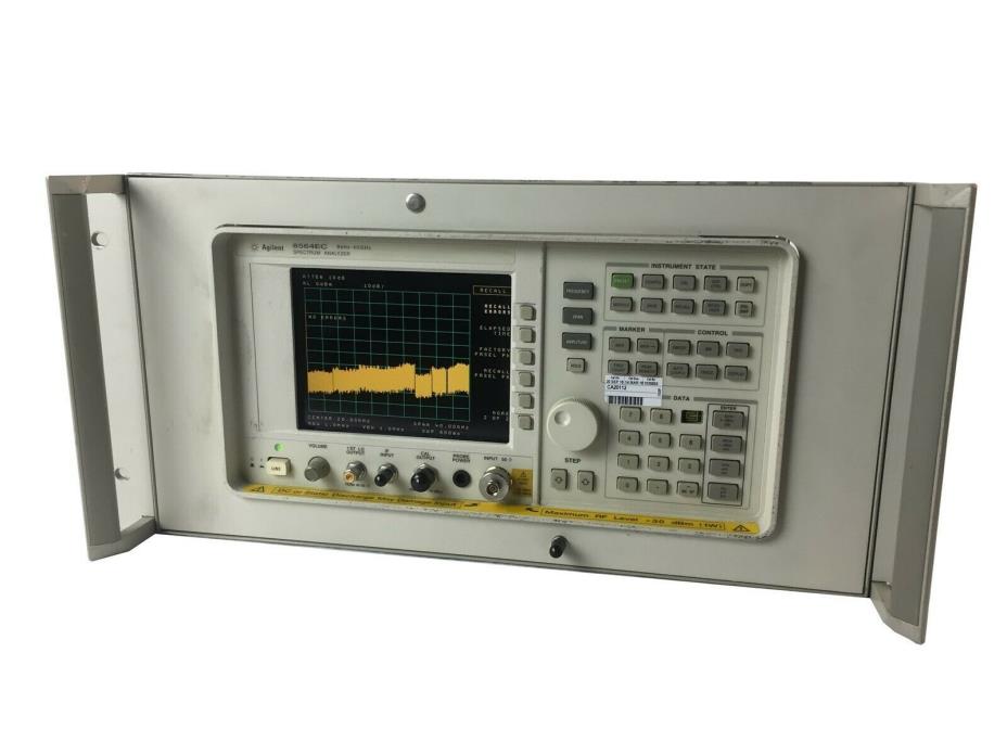 Agilent HP Keysight 8564EC 9kHz- 40GHz Portable Spectrum Analyzer w/ OPT 001