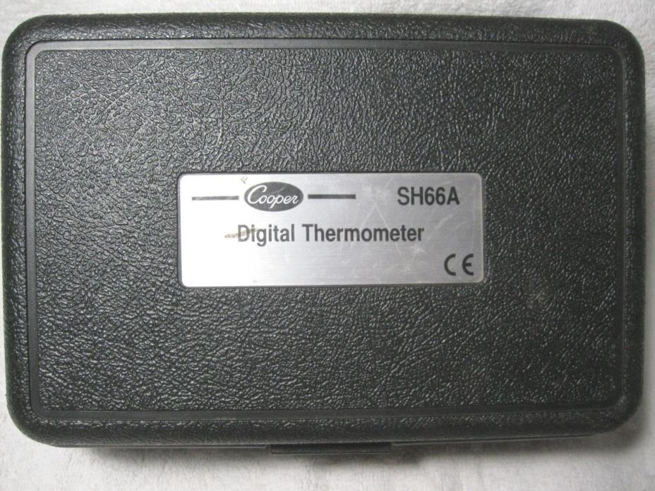 Cooper Electrotherm Temperature Tester Meter Model SH66A