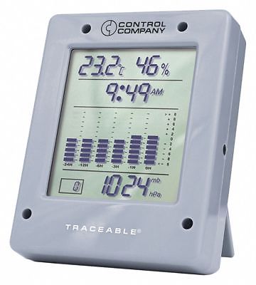 Traceable Barometer, Digital, Gray Gray  6530