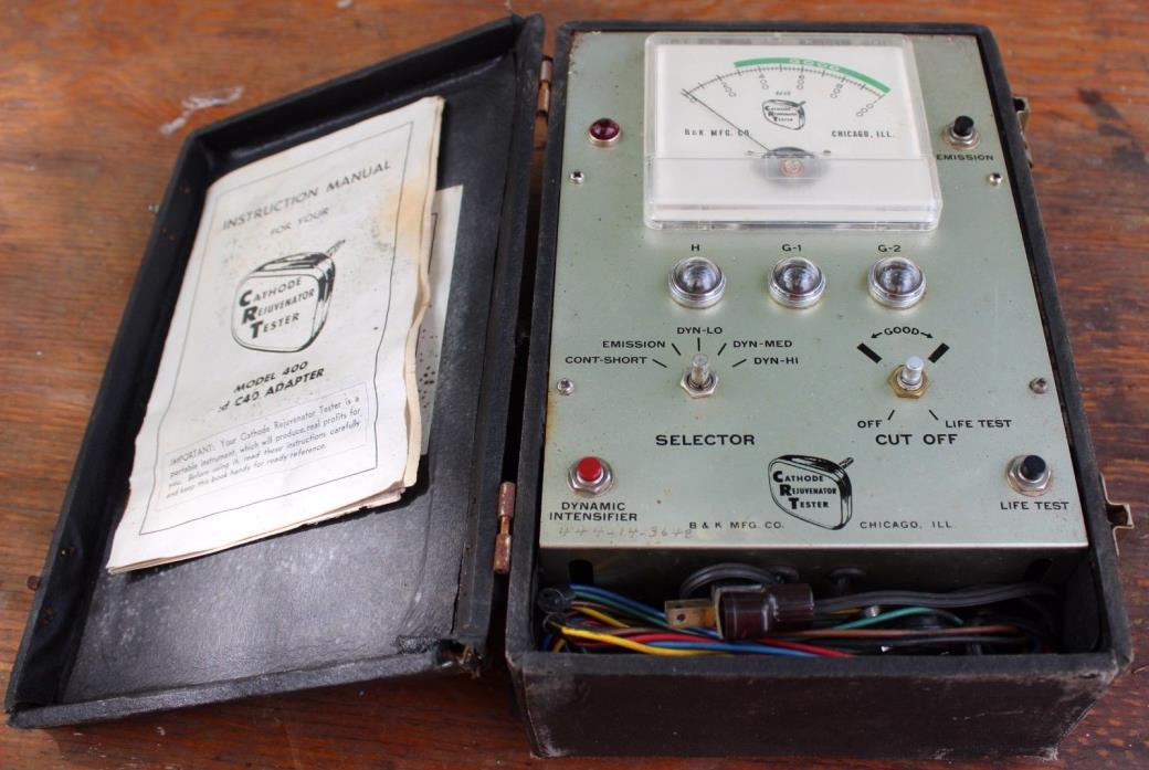 B&K Model 400 Cathode Rejuvenator Tester