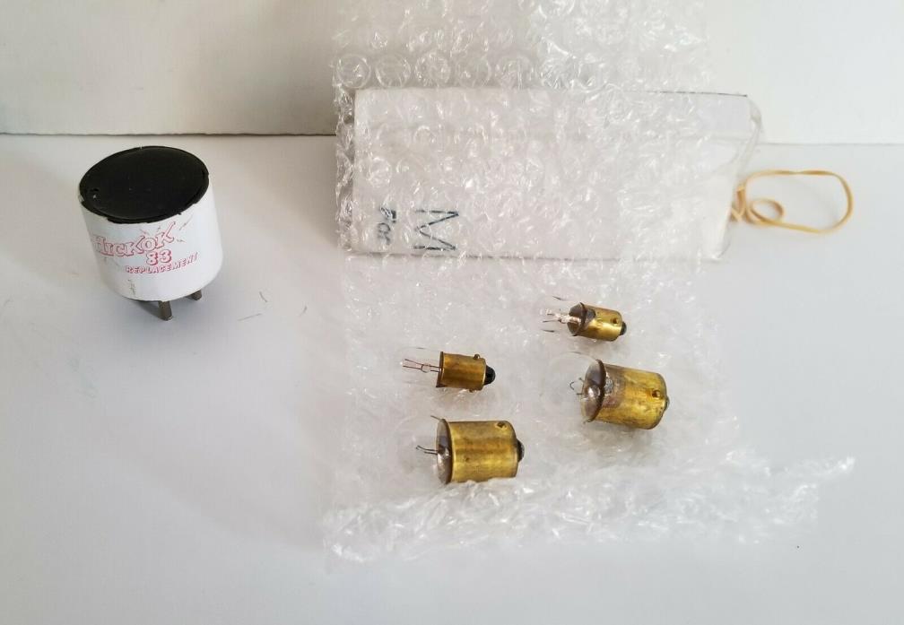 2 Each #81 & #49 Bulbs + 83 Replacement Rectifier for Hickok Tube Testers (E18)
