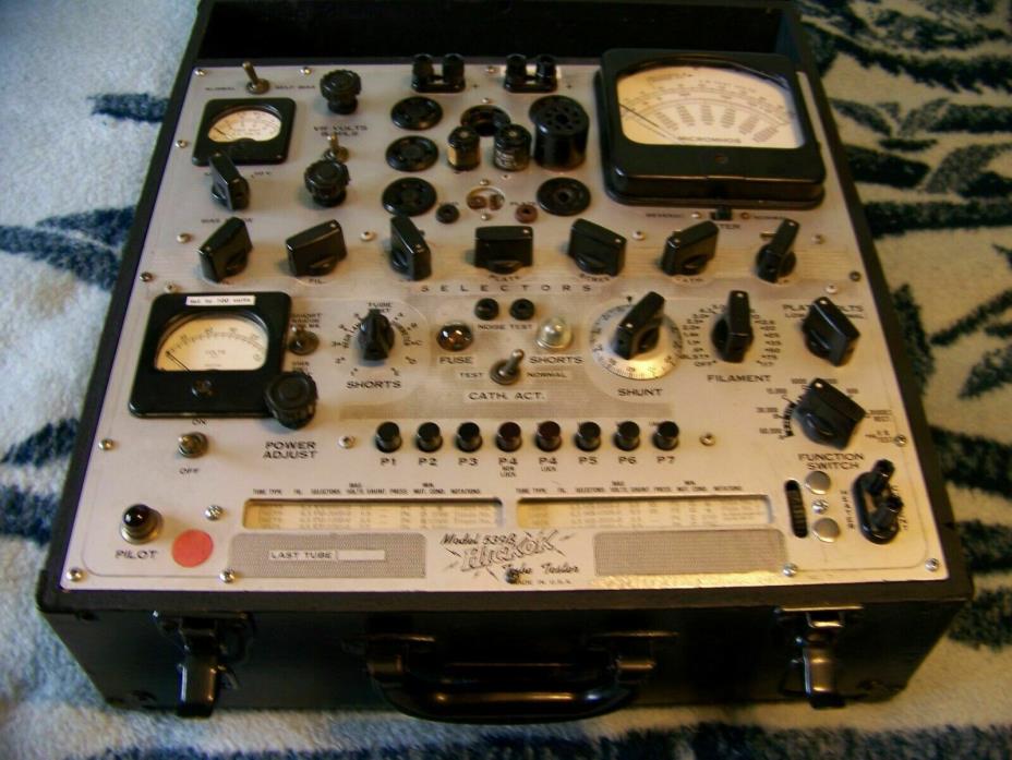 Excellent accurate hickok 539B tube tester