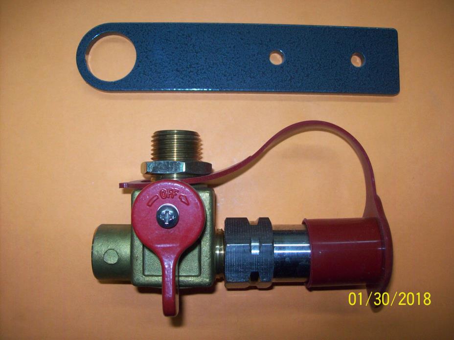 CNG Fill Nozzle With Bracket