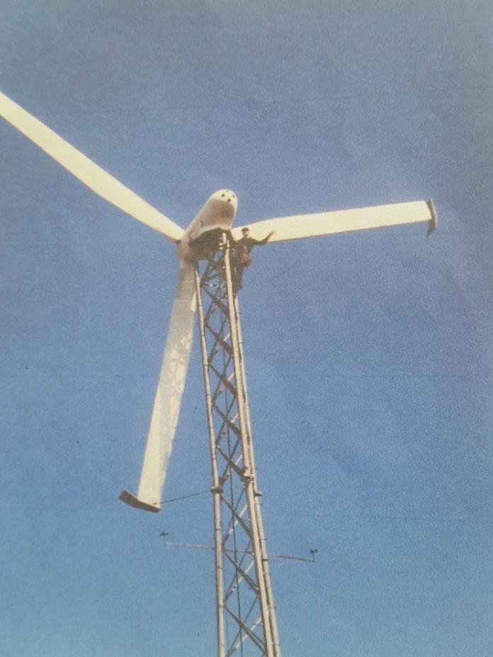 FREE 40KW Enertech E-44 Wind Turbine with purchase of 100' Rohn SSV tower