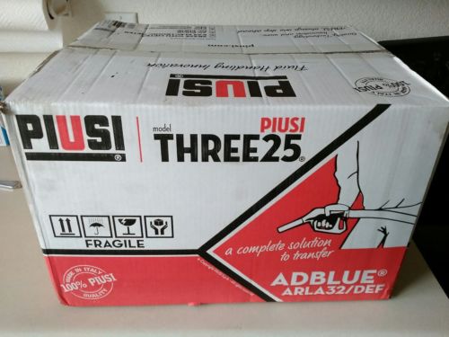 Piusi Three25 DEF Transfer System ADBLUE ARLA32/DEF AC Pump PDC 120v NEW