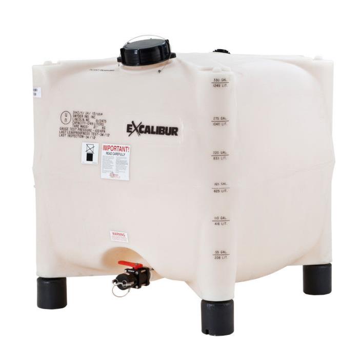 Snider Industries 330 Gallon Excalibur Bulk Motor Oil ATF Storage Tank By New!