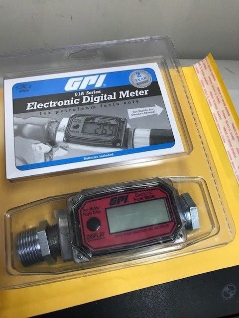 GPI 01A digital fuel meter 113255-1 new in package