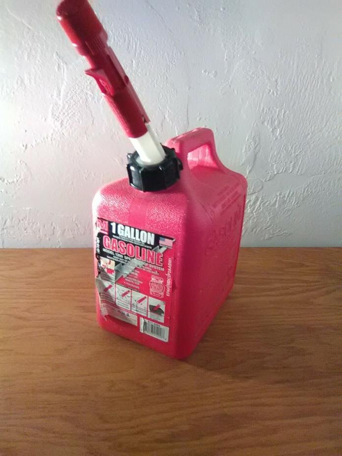 One Gallon Plastic Gas Can