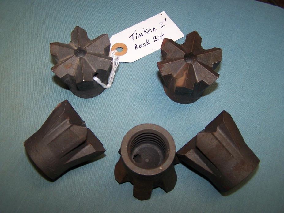 Timken 2 inch Rock Bits (lot of 5)