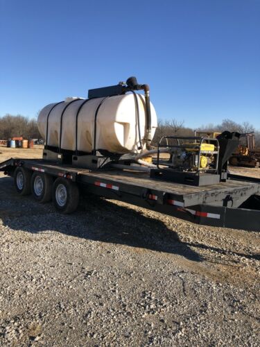 Mud Mixing Water Trailer Directional Drill Ditch Witch Vermeer