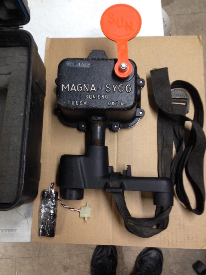 Sun Engineering Magna-SYGG 101 Pipeline Pig Detector, extra battery, Case, Mag