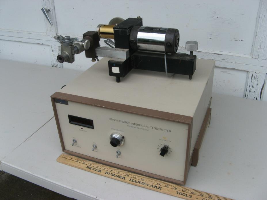 SPINNING DROP INTERFACIAL TENSIOMETER Model 300 GAERTNER SCIENTIFIC -OIL TESTING