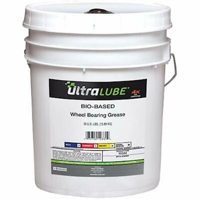 Ultra Greases Lube 10334 Disc/Drum Wheel Bearing Biobased Grease- 35 Lbs Plastic