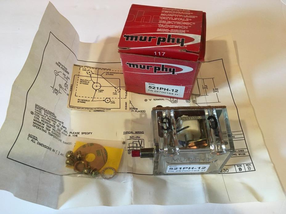 Murphy 521PH-12 P/N 25700164