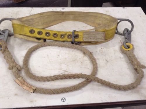 Miller Lineman Belt 2 NA   & Lanyard  201R    34-36