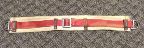 Vintage Lineman's Pole Climbing Belt ? Belt measures 29.5