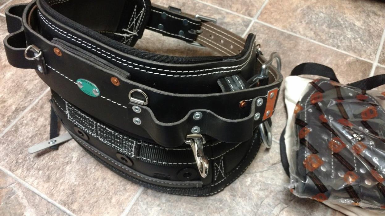 Bashlin lineman belt 88ux4dcc size D23 with pouches