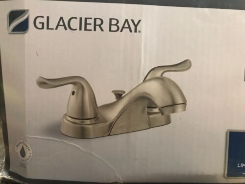 Glacier Bay Constructor Bathroom Faucet in Brushed nickel 195 157