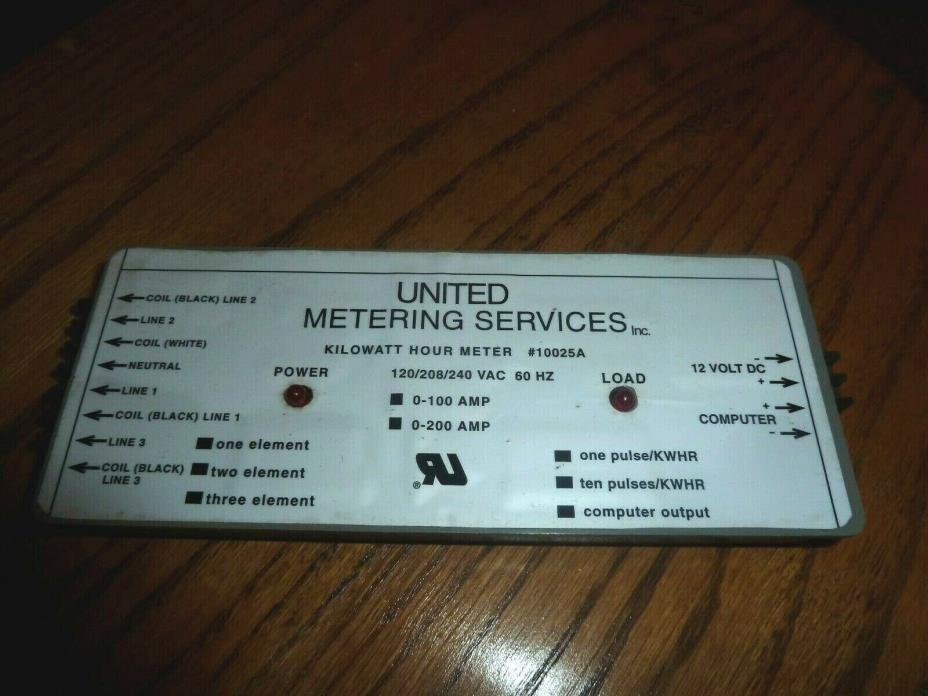 Kilowatt Hour Meter for Dock Power Pedestal,