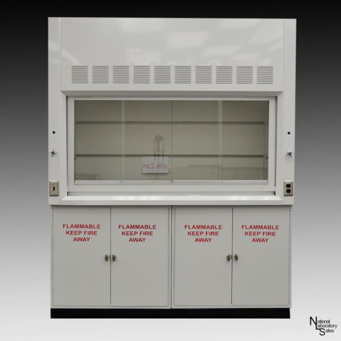 NEW Laboratory 6' Chemical Fume Hood & Flammable Cabinets NEW - In Stock