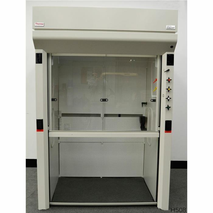 Thermo Science Chemical /Walk-In Floor / Fume Hood / Used / Fisher Hamilton / 5'