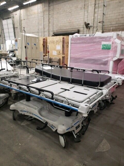 15 Stryker 1550 Emergency Dep PACU Electric Surgery Stretcher Synergy Series