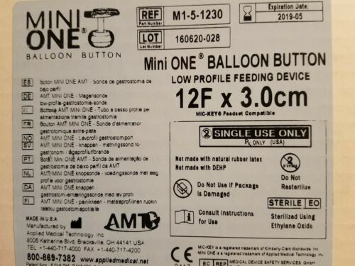 Mini one balloon button 12F x 3.0
