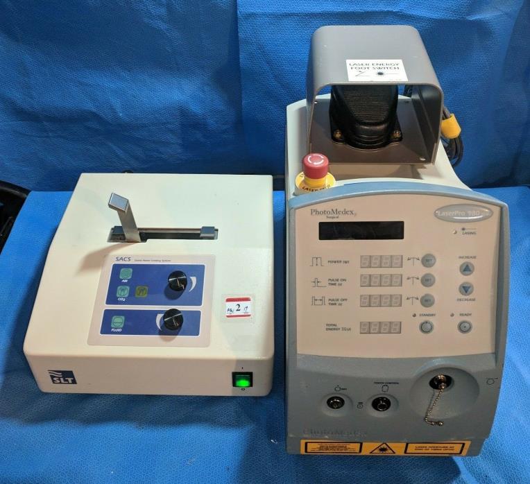 PhotoMedex Surgical LaserPro 980 (25w) w/ SLT SACS (Stand Alone Cooling System)