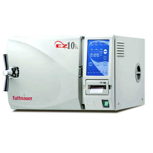 UNMATCHED 5 YR WARRANTY! Tuttnauer EZ10KP Kwiklave 220V - NEW (W/Printer)