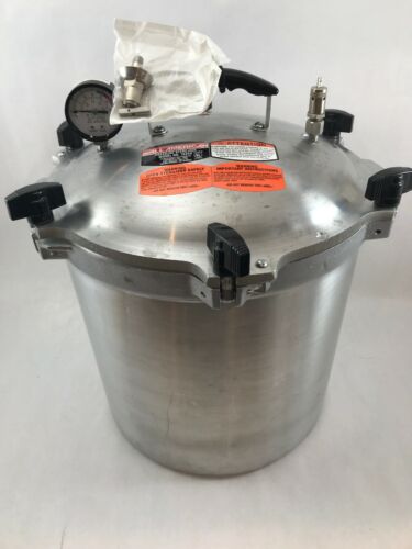 Wisconsin All American 25-Quart Pressure Cooker Canner 1925X Sterilizer